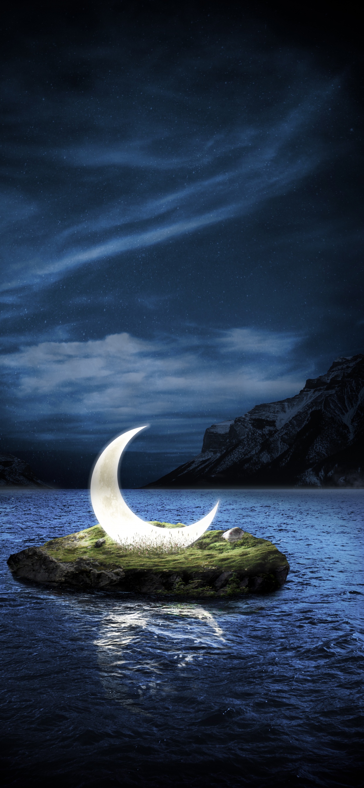 Naturaleza, Luna, Agua, Ambiente, Los Recursos de Agua. Wallpaper in 1242x2688 Resolution