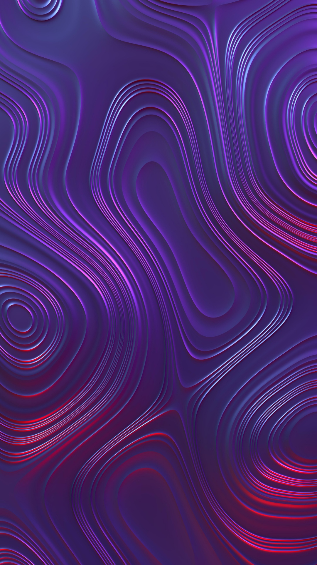 Purple and Black Abstract Painting. Wallpaper in 1080x1920 Resolution