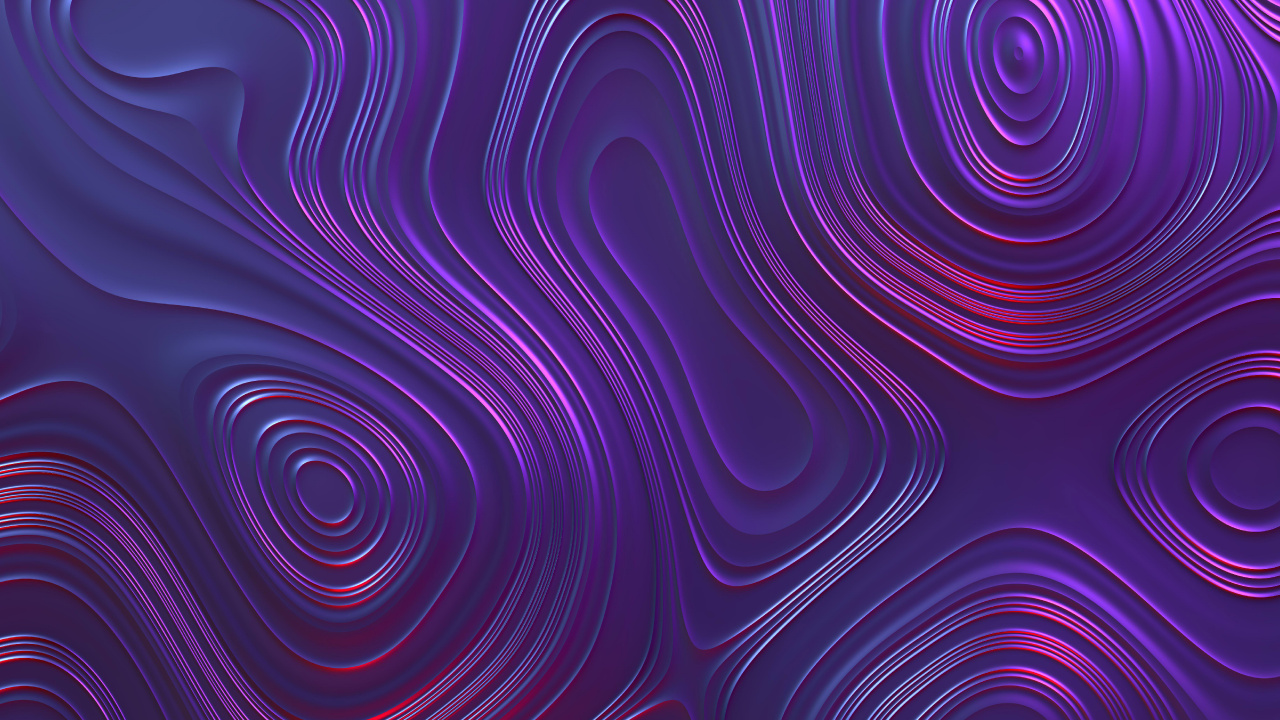 Purple and Black Abstract Painting. Wallpaper in 1280x720 Resolution