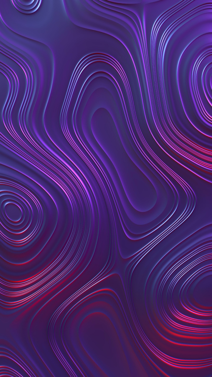 Purple and Black Abstract Painting. Wallpaper in 720x1280 Resolution