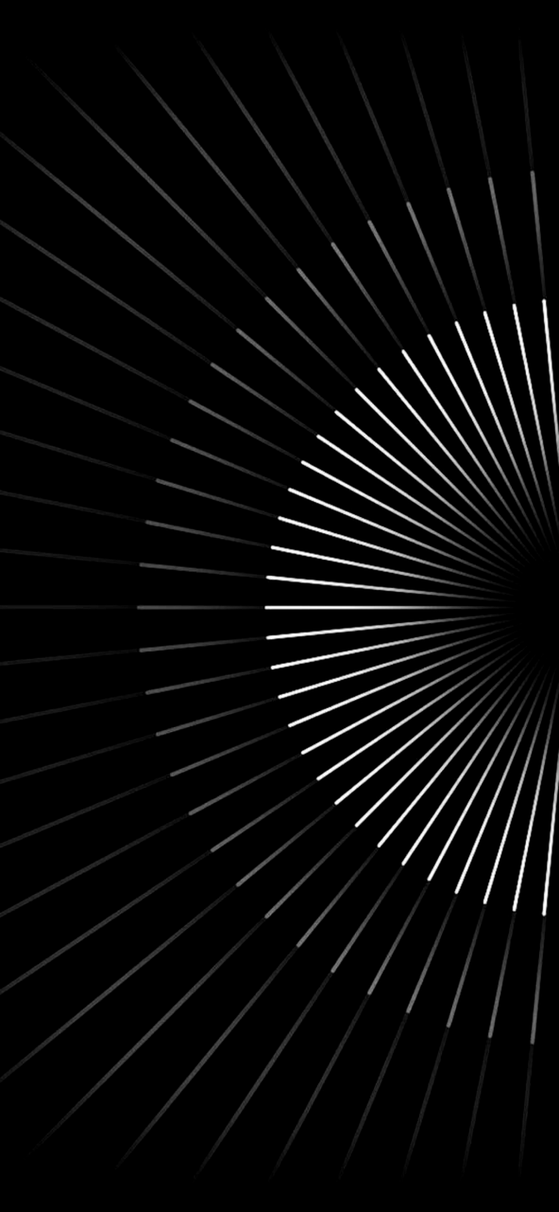OLED, Noir et Blanc, Ligne, la Pureté de la Couleur, Noir. Wallpaper in 1125x2436 Resolution
