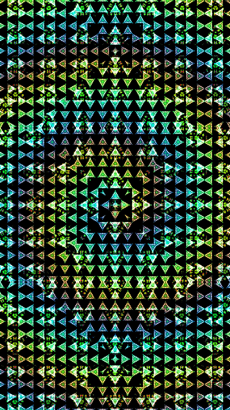 Textile Rond Marron et Noir. Wallpaper in 750x1334 Resolution