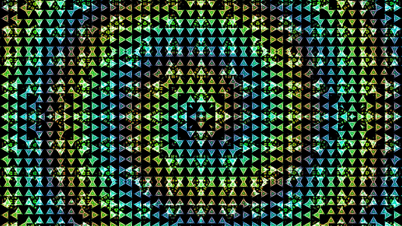 Braunes Und Schwarzes Rundes Textil. Wallpaper in 1366x768 Resolution