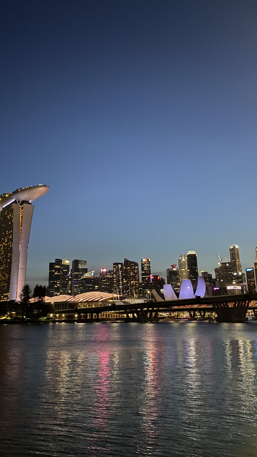 Singapore, Cityscape, Water, Tower Block, City. Wallpaper in 1080x1920 Resolution