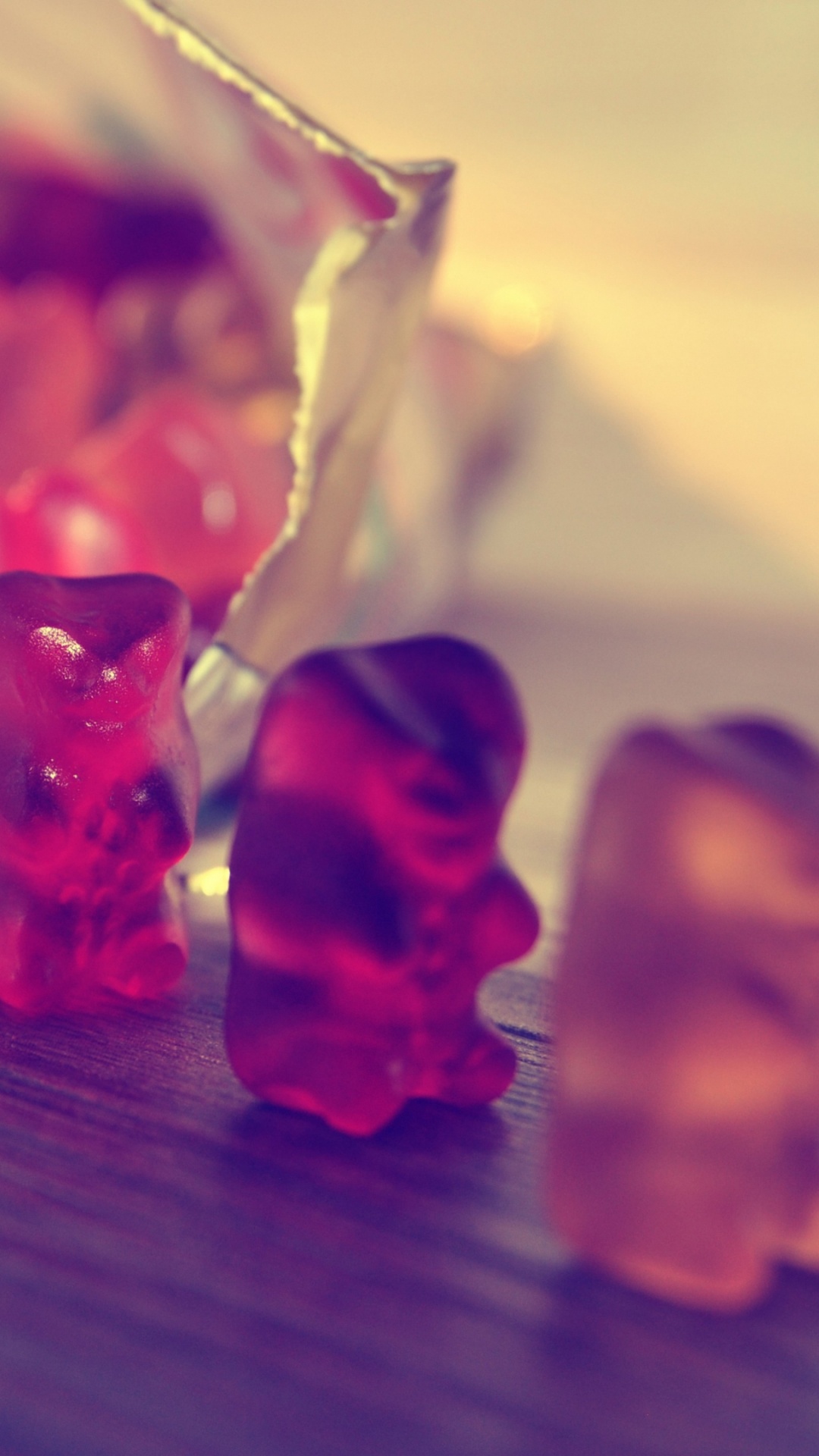 Rosa Und Weiße Gummibonbons. Wallpaper in 1080x1920 Resolution