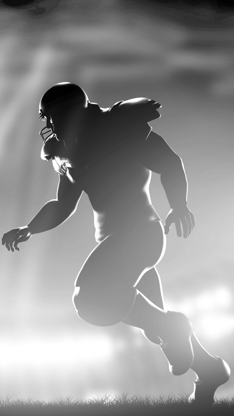 Photo en Niveaux de Gris D'une Femme en Bikini Sautant. Wallpaper in 750x1334 Resolution