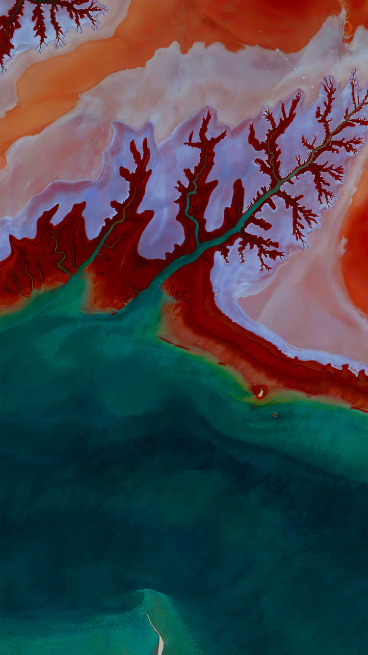 Water, Visual Arts, Acrylic Paint, Painting, Watercolor Painting. Wallpaper in 750x1334 Resolution