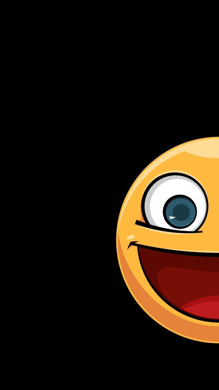 Orange, Eye, Gesture, Happy, Art. Wallpaper in 750x1334 Resolution