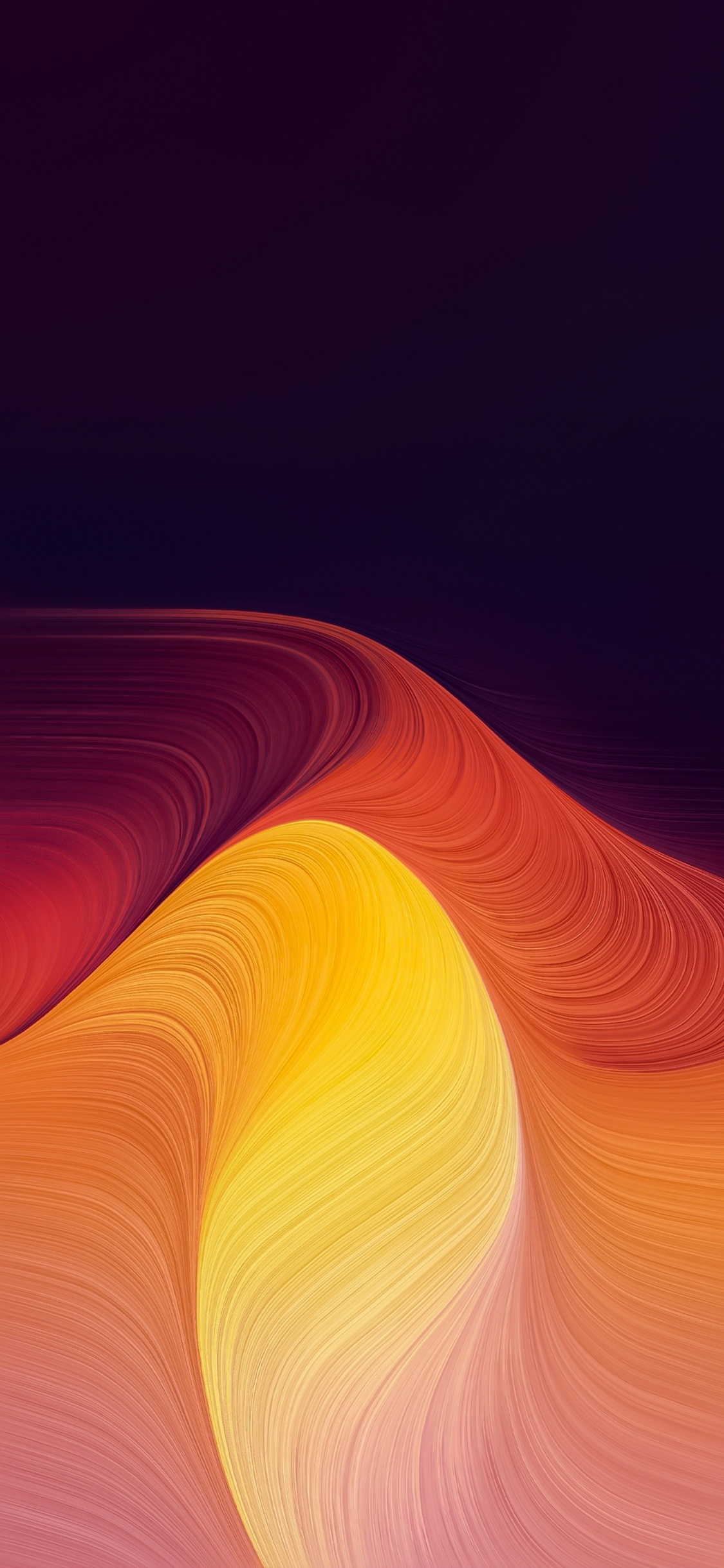 Orange, Science, Physics, Mathematics, Geometry. Wallpaper in 1125x2436 Resolution