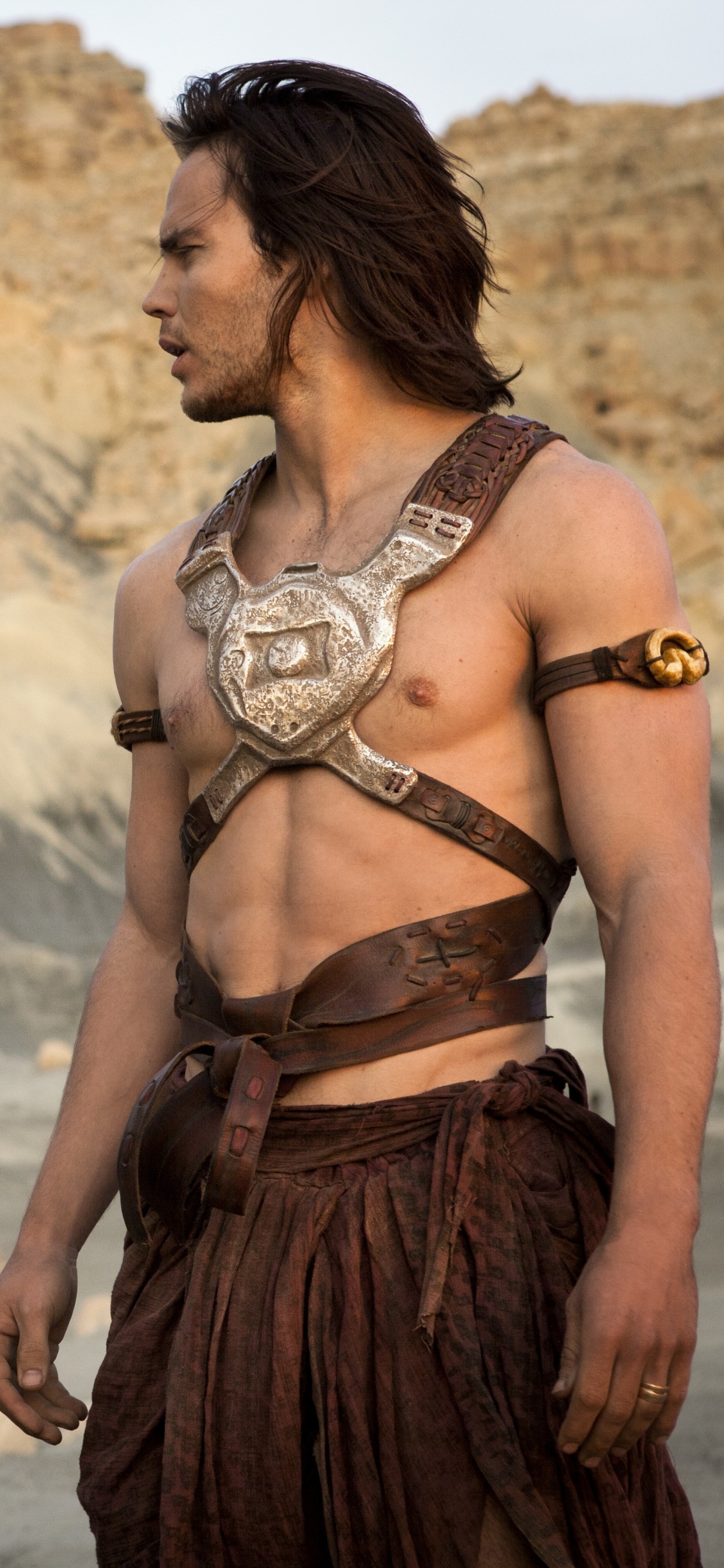 Woman in Brown Dress Standing Beside Woman in Black Dress. Wallpaper in 1242x2688 Resolution