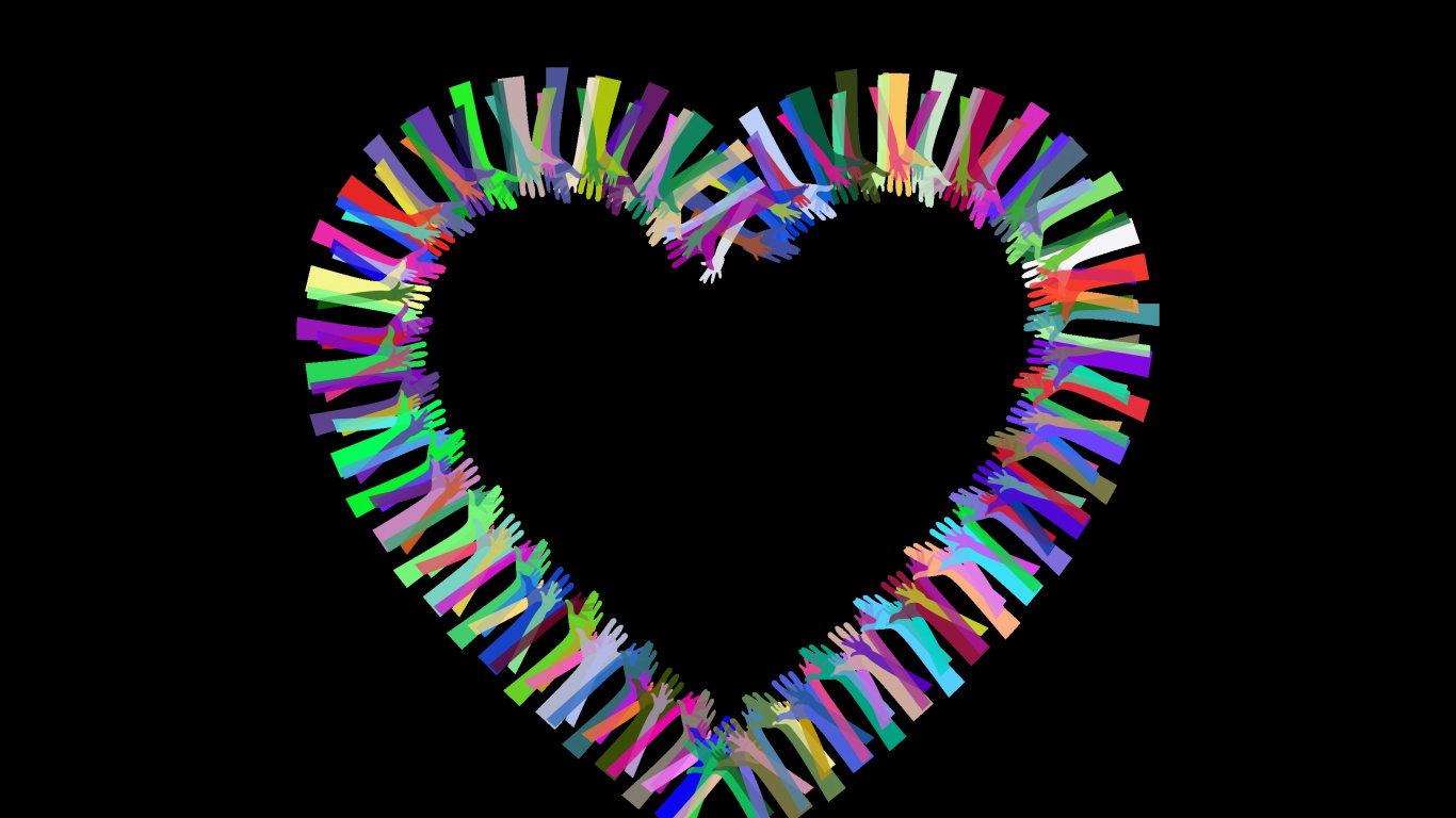 Feu Rond Vert Jaune et Rouge. Wallpaper in 1366x768 Resolution