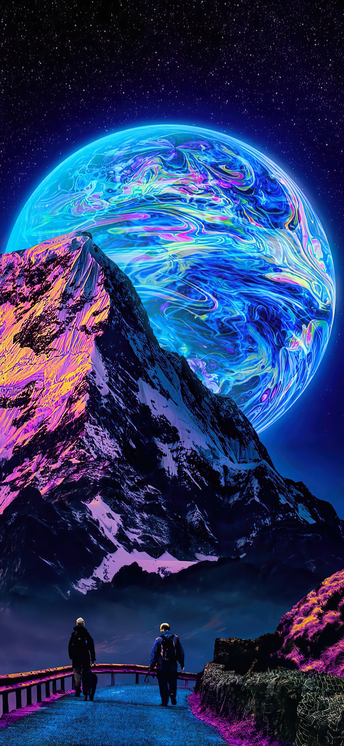 Nature, Atmosphere, World, Blue, Light. Wallpaper in 1125x2436 Resolution