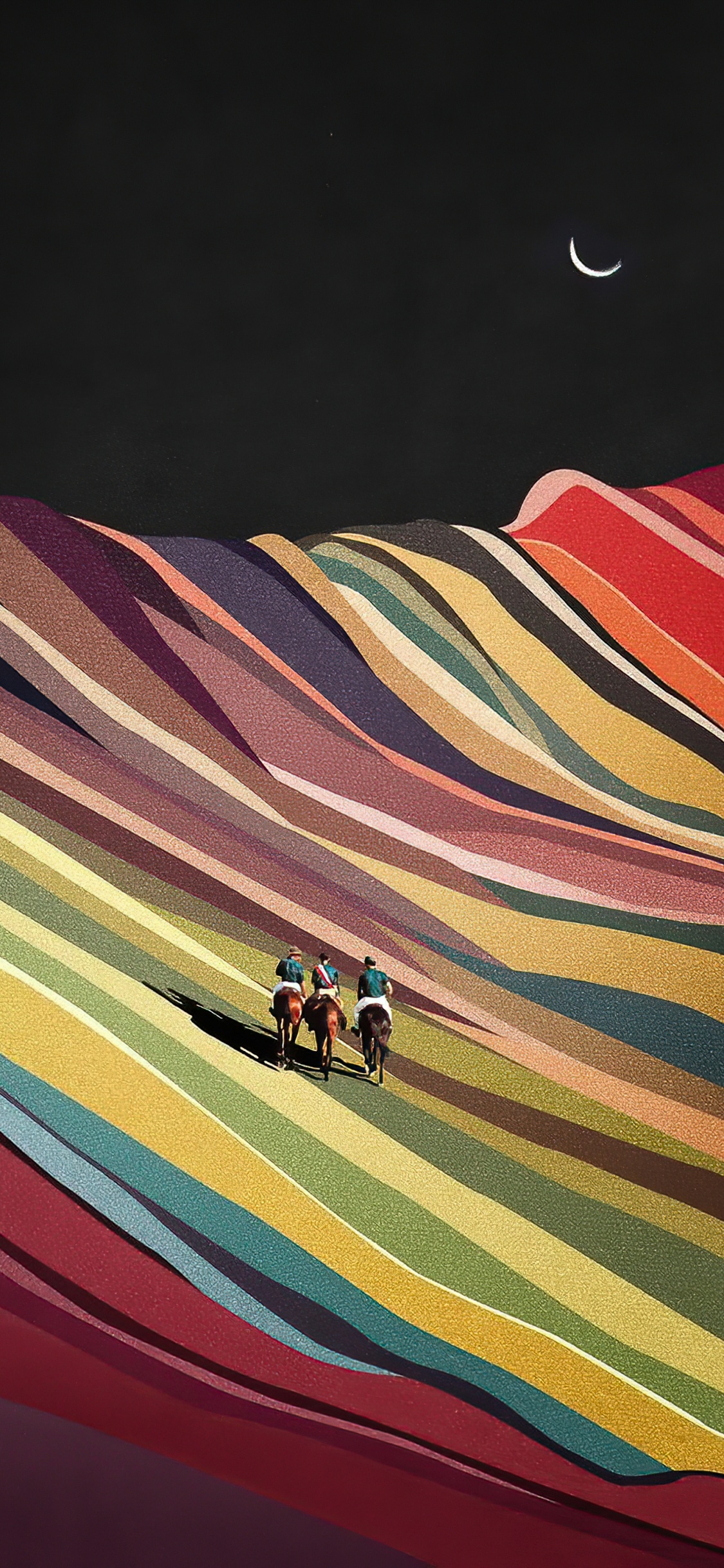 Business, Mond, Farbtöne Und Schattierungen, Piste, Crescent. Wallpaper in 1125x2436 Resolution