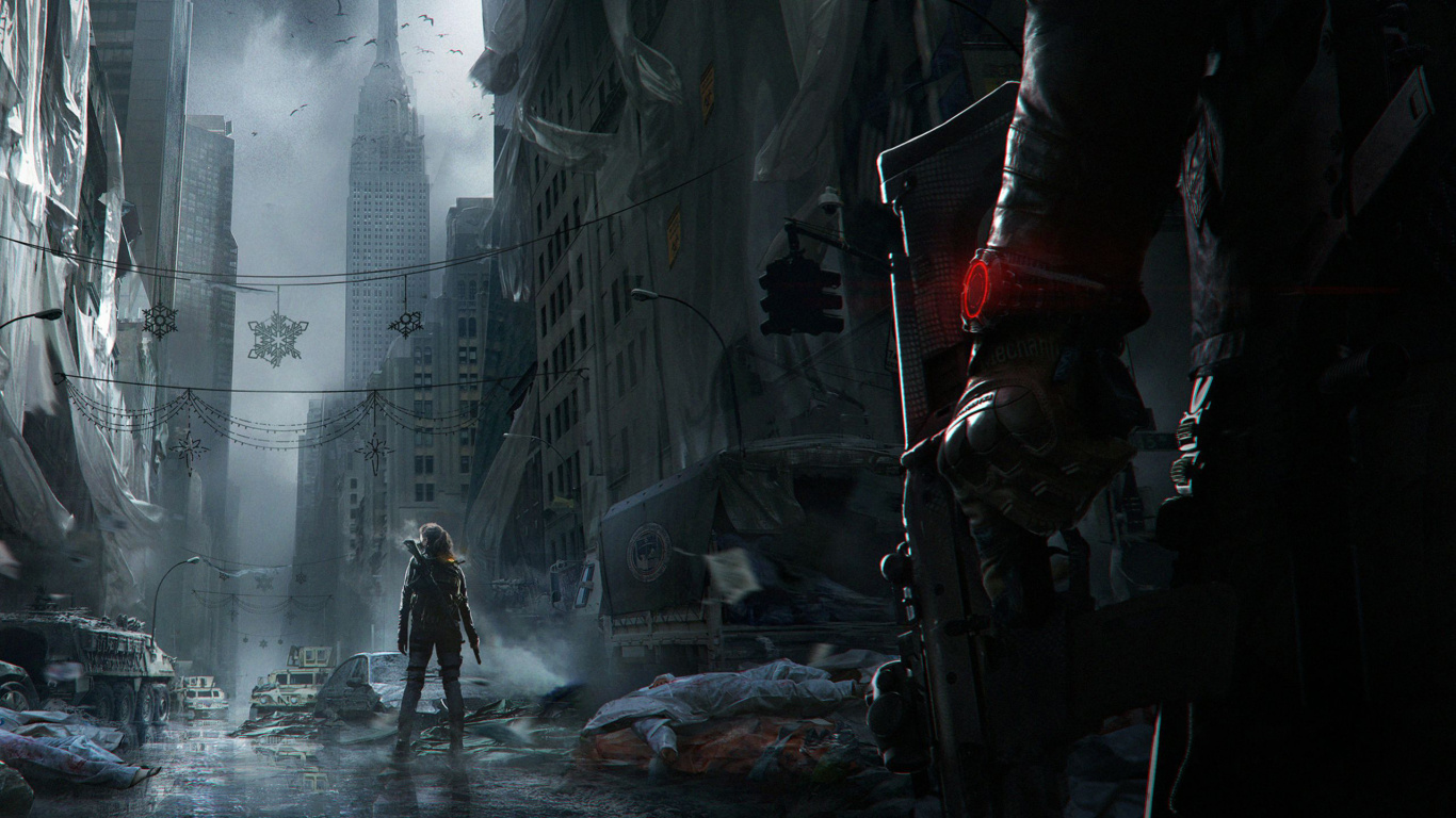 Darkness, pc Game, Adventure Game, Digital Compositing, Illustration. Wallpaper in 1366x768 Resolution