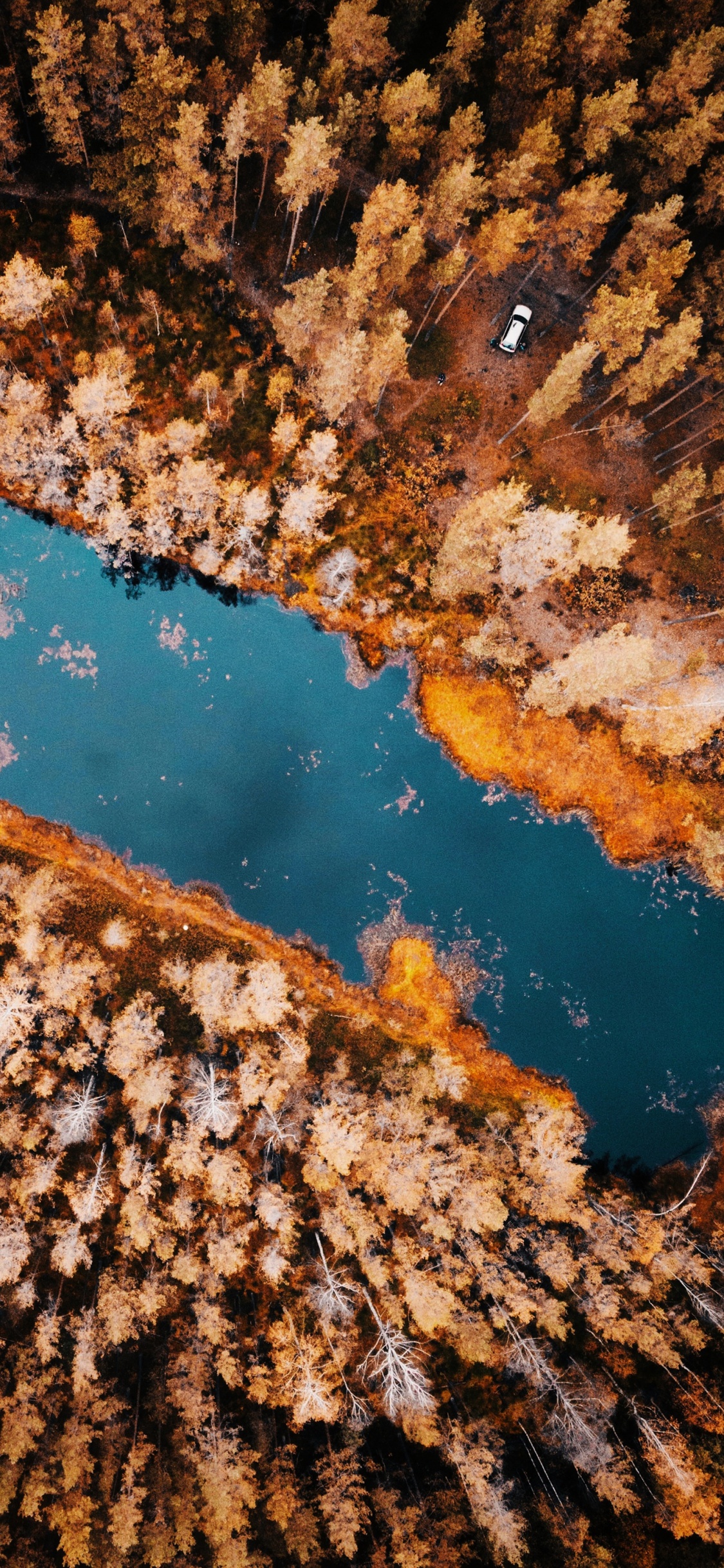 Reflexión, Agua, Los Recursos de Agua, Azure, Paisaje Natural. Wallpaper in 1125x2436 Resolution