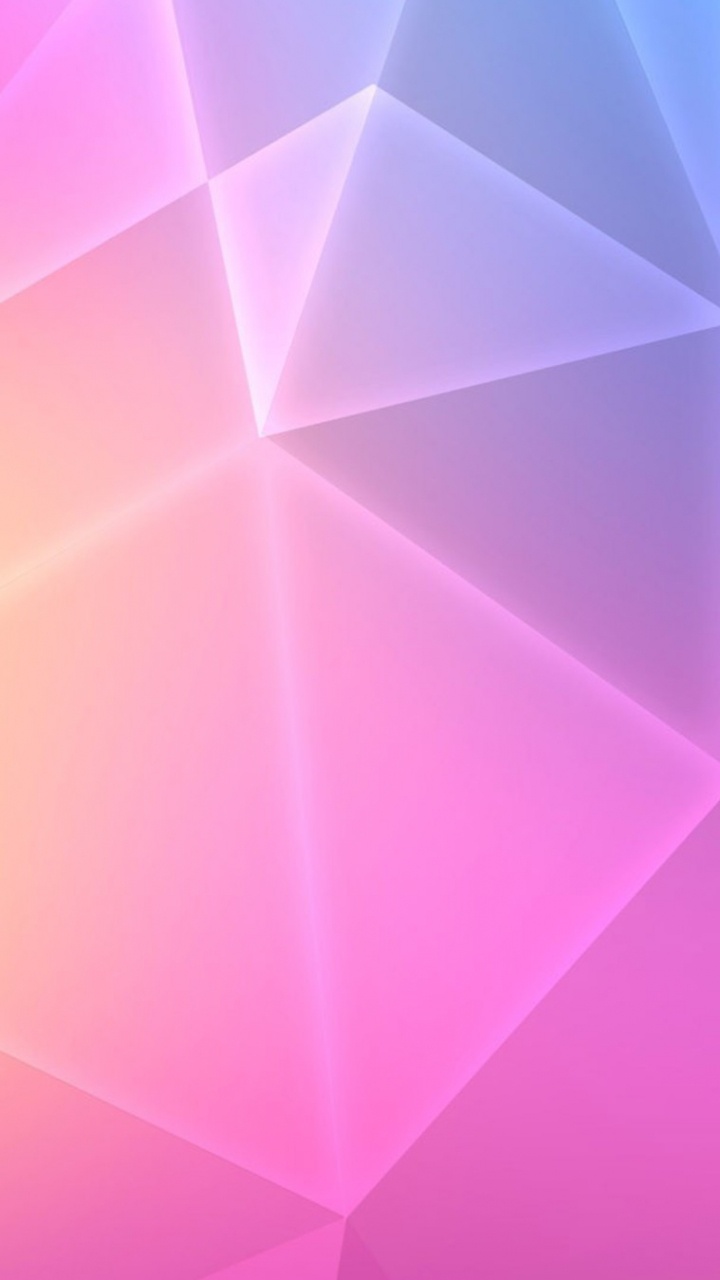 三角形, 粉红色, 品红色, 对称 壁纸 720x1280 允许