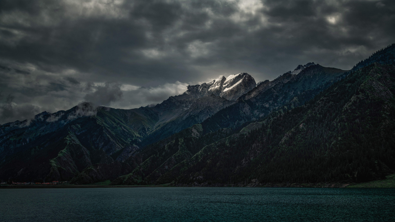 Highland, Cloud, Nature, Sky, Mountain Range. Wallpaper in 1280x720 Resolution