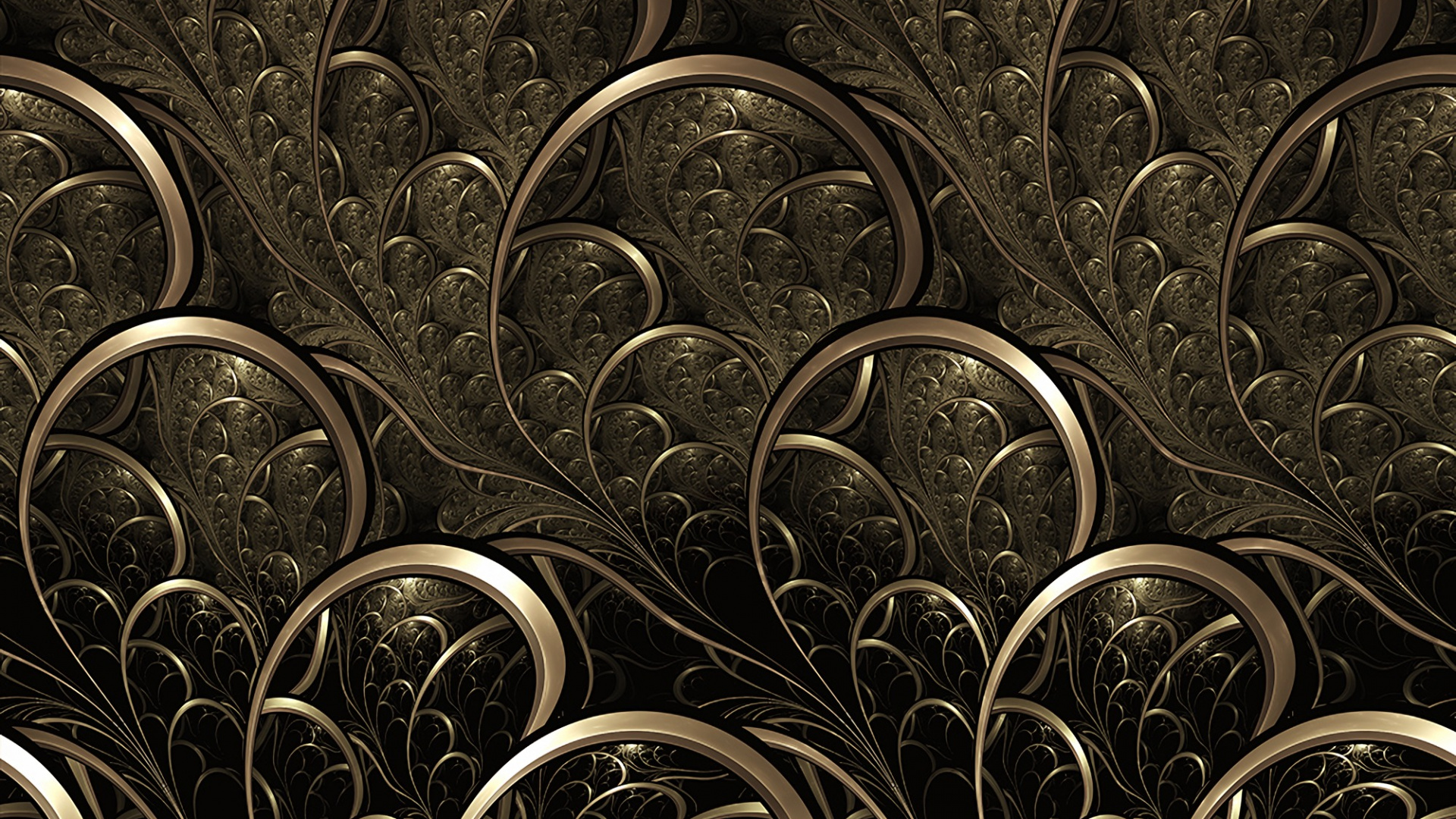 Textile Floral Noir et Blanc. Wallpaper in 1920x1080 Resolution