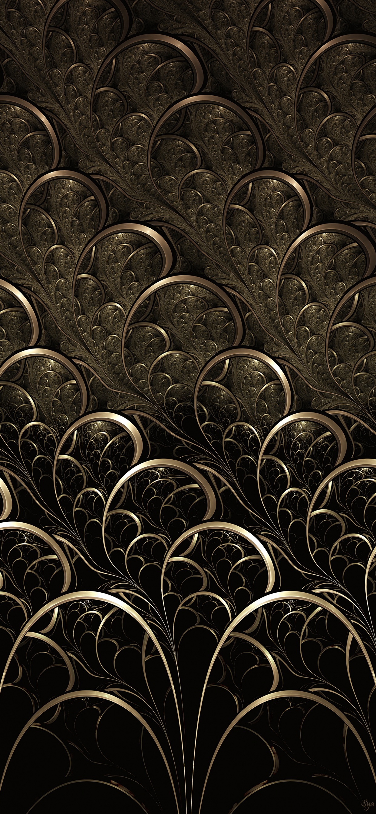 Black and White Floral Textile. Wallpaper in 1242x2688 Resolution