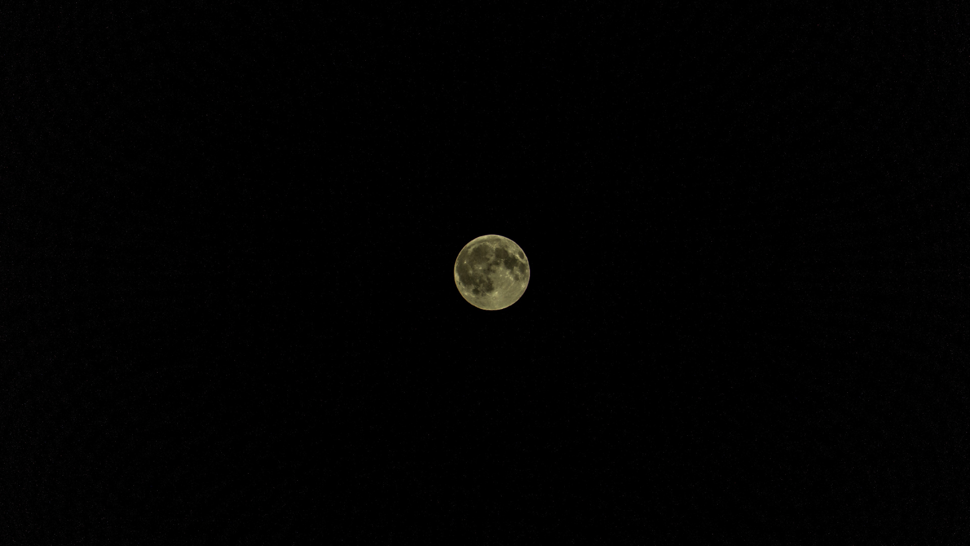 Vollmond am Nachthimmel. Wallpaper in 1920x1080 Resolution