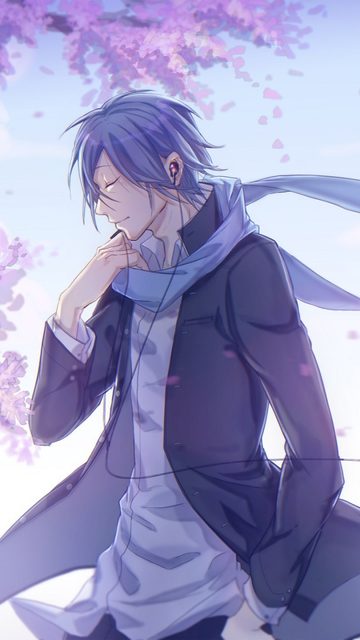 Woman in White Long Sleeve Shirt Anime Character. Wallpaper in 720x1280 Resolution