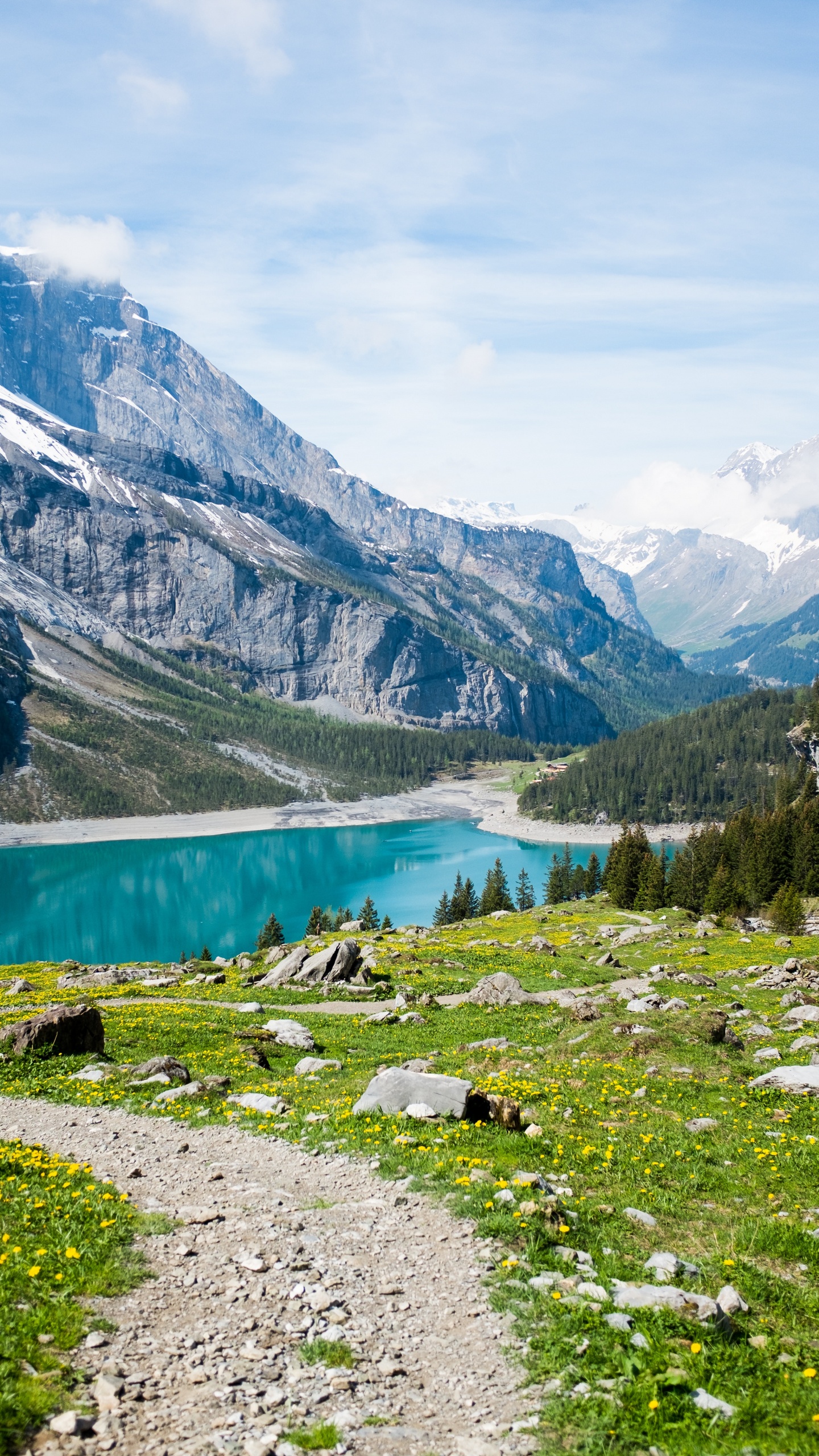 Mountain, Mountain Range, Mountainous Landforms, Natural Landscape, Nature. Wallpaper in 1440x2560 Resolution