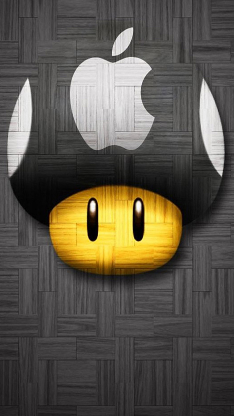 Brown and White Heart Illustration. Wallpaper in 750x1334 Resolution