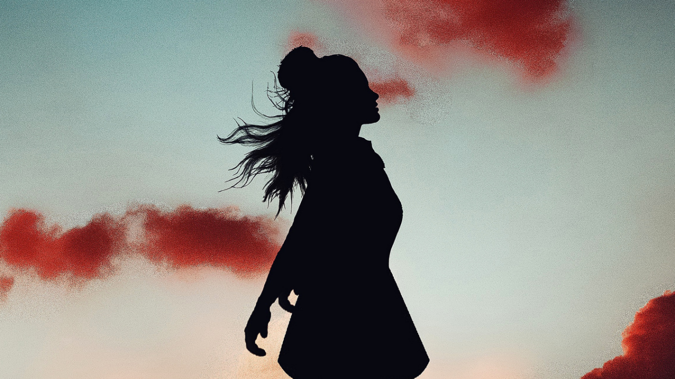 Atmosphere, People in Nature, World, Moon, Crescent. Wallpaper in 1366x768 Resolution