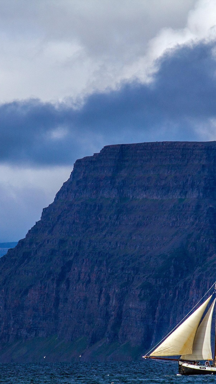 Water, Watercraft, Cloud, Sail, Mast. Wallpaper in 720x1280 Resolution