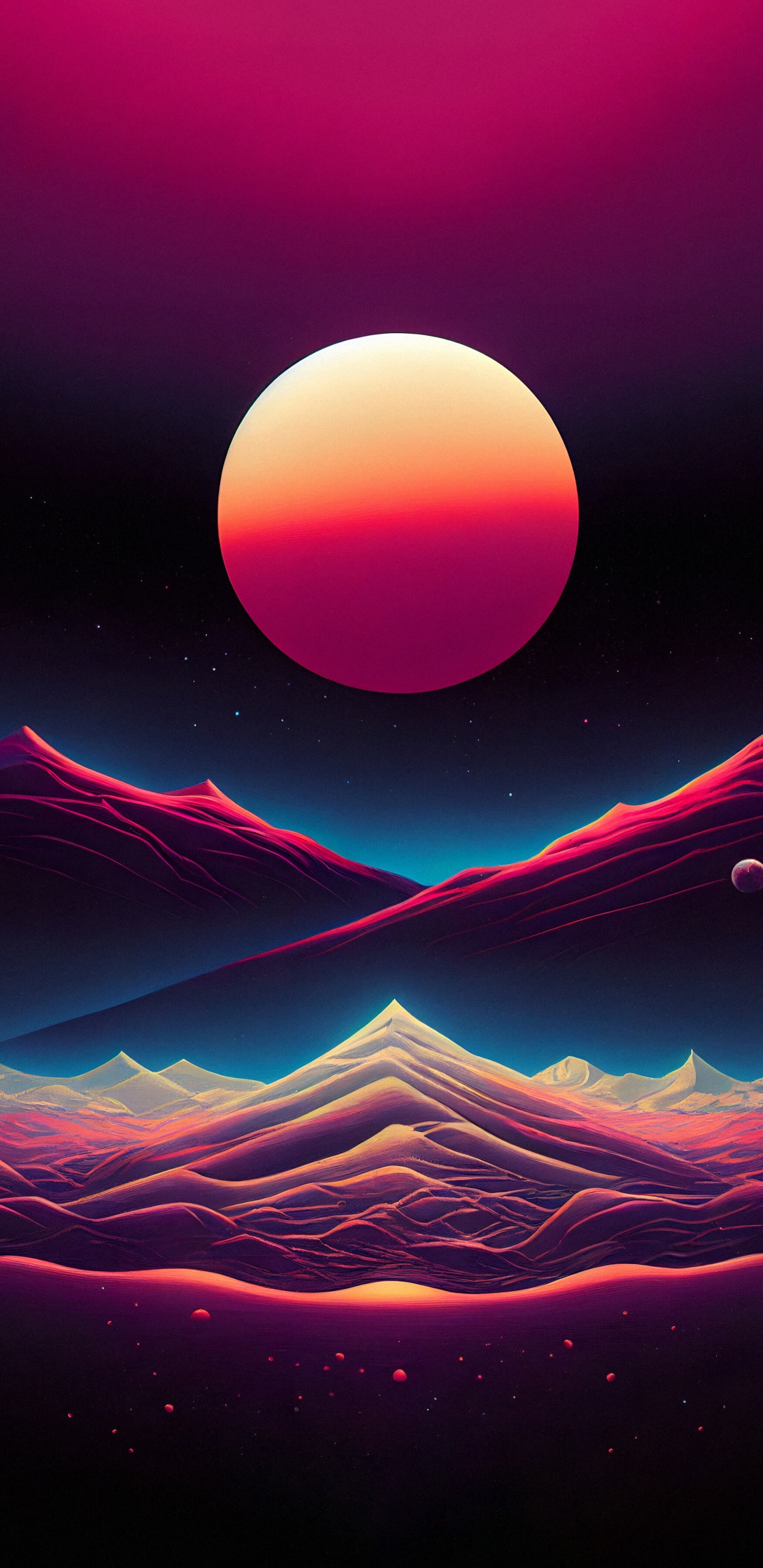 Atmosphäre, Licht, Natur, Naturlandschaft, Kunst. Wallpaper in 1440x2960 Resolution