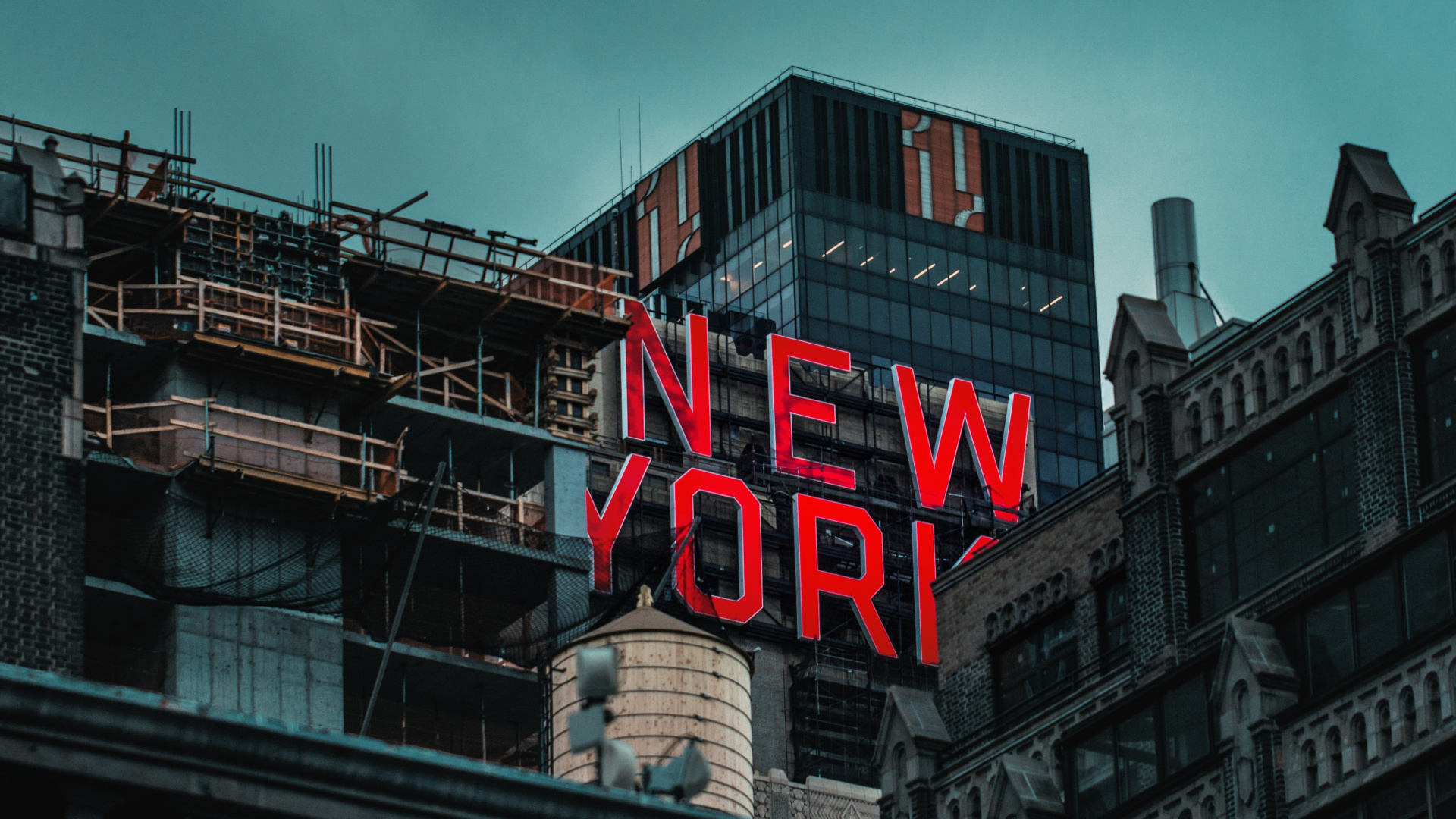 Urban Area, Red, Architecture, Building, Landmark. Wallpaper in 1920x1080 Resolution