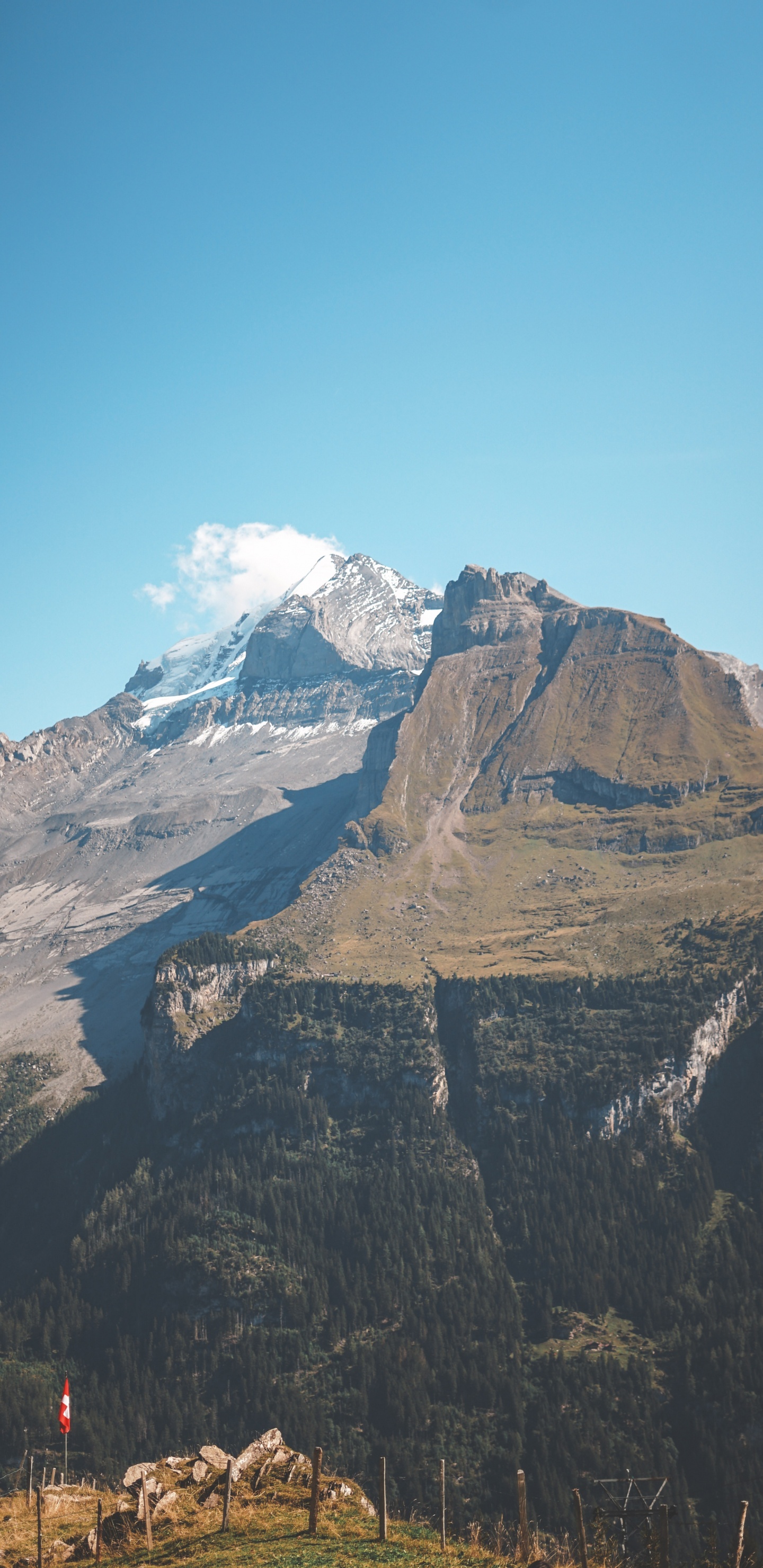 Alpen, Bergigen Landschaftsformen, Bergkette, Hochland, Grat. Wallpaper in 1440x2960 Resolution