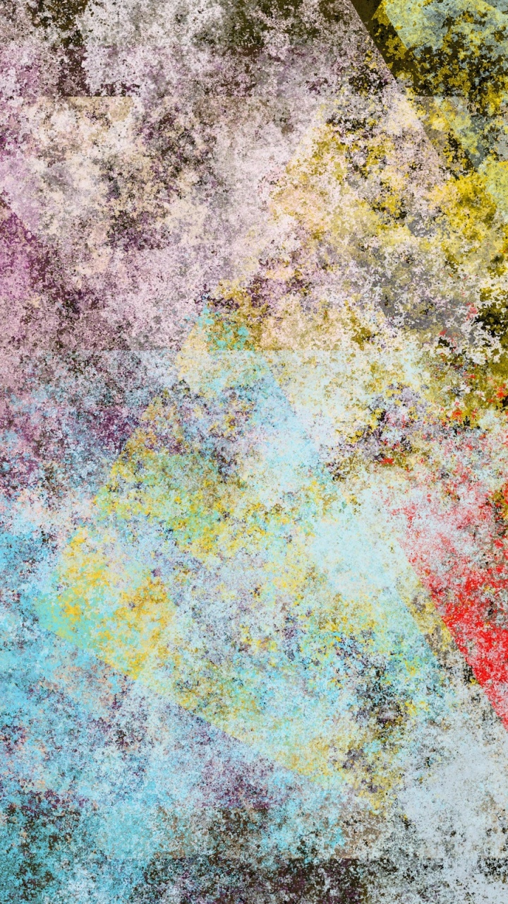 Pintura Abstracta Rosa Azul y Blanca. Wallpaper in 720x1280 Resolution