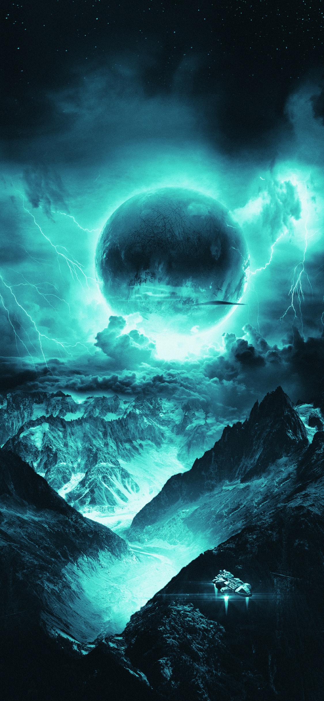 Atmosphère, Nature, Eau, Paysage Naturel, Aurora. Wallpaper in 1125x2436 Resolution