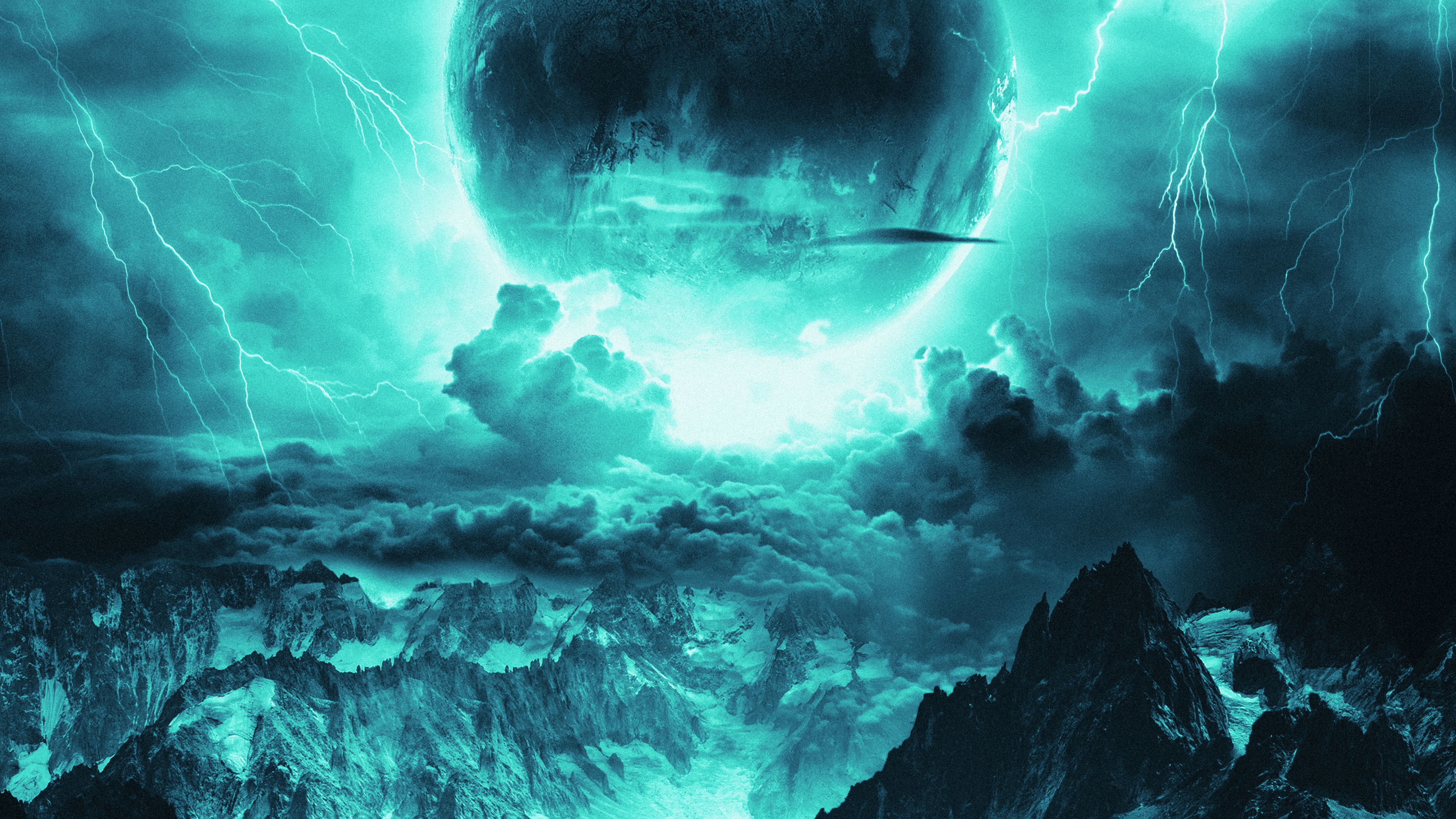 Atmosphère, Nature, Eau, Paysage Naturel, Aurora. Wallpaper in 3840x2160 Resolution