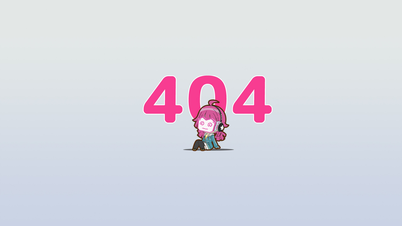 404, Magenta, Animation, Graphics, Graphic Design. Wallpaper in 1280x720 Resolution
