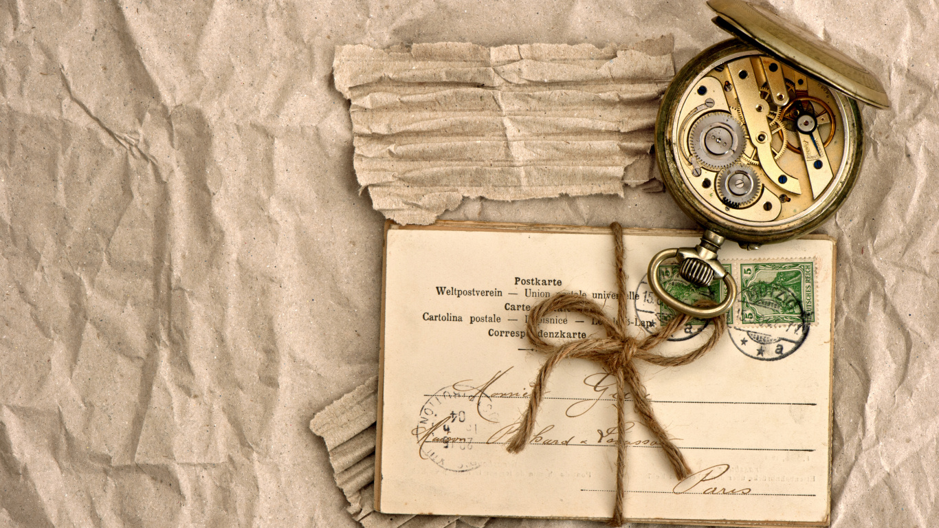 Retro Style, Clock, Font, Romance, Fiction. Wallpaper in 1366x768 Resolution