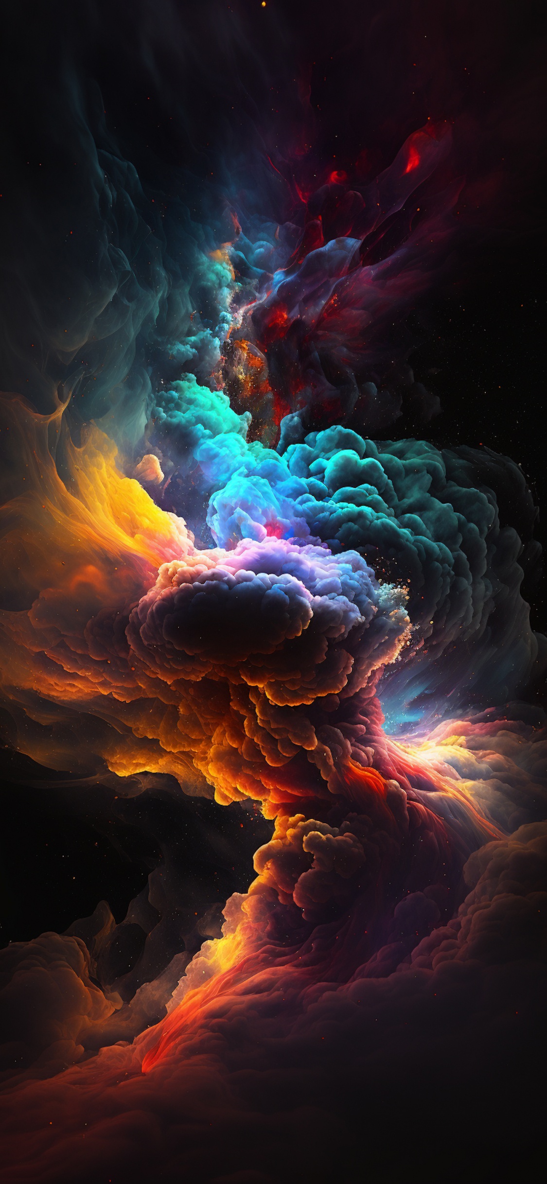 Visual Arts, Dark, Smartphone, Art, Stamp Edition. Wallpaper in 1125x2436 Resolution