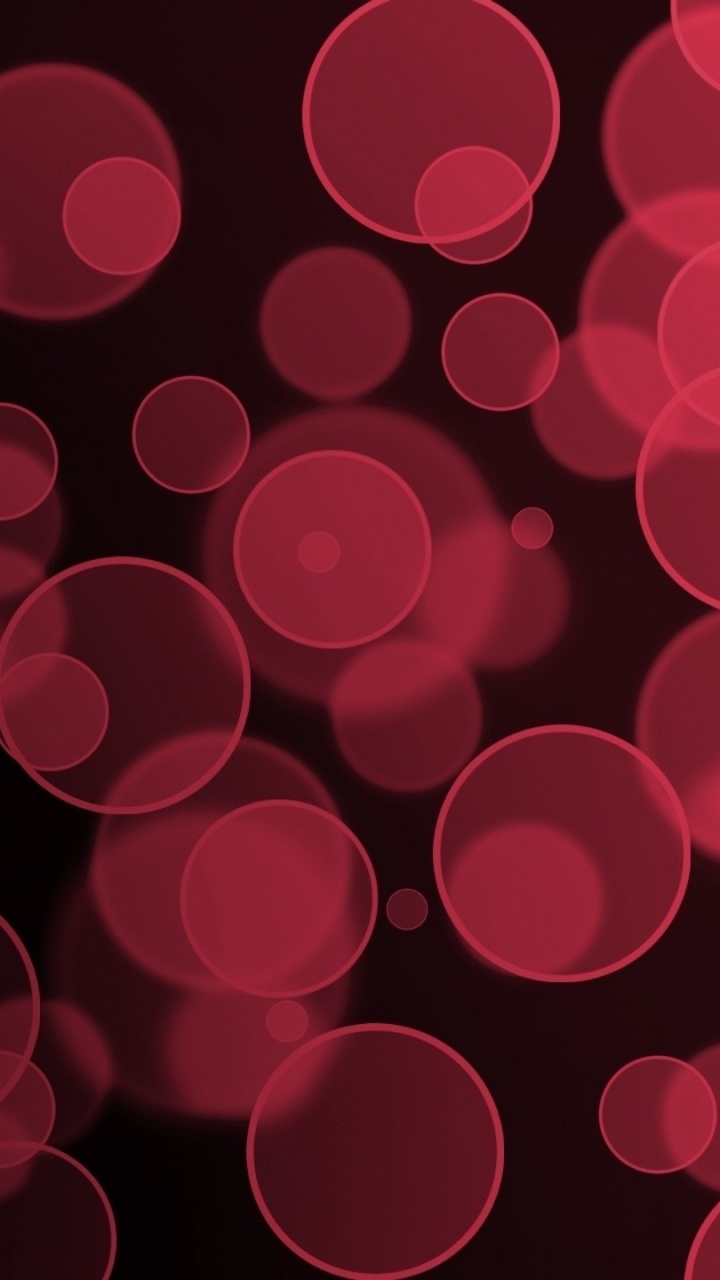 Red and White Polka Dot Illustration. Wallpaper in 720x1280 Resolution