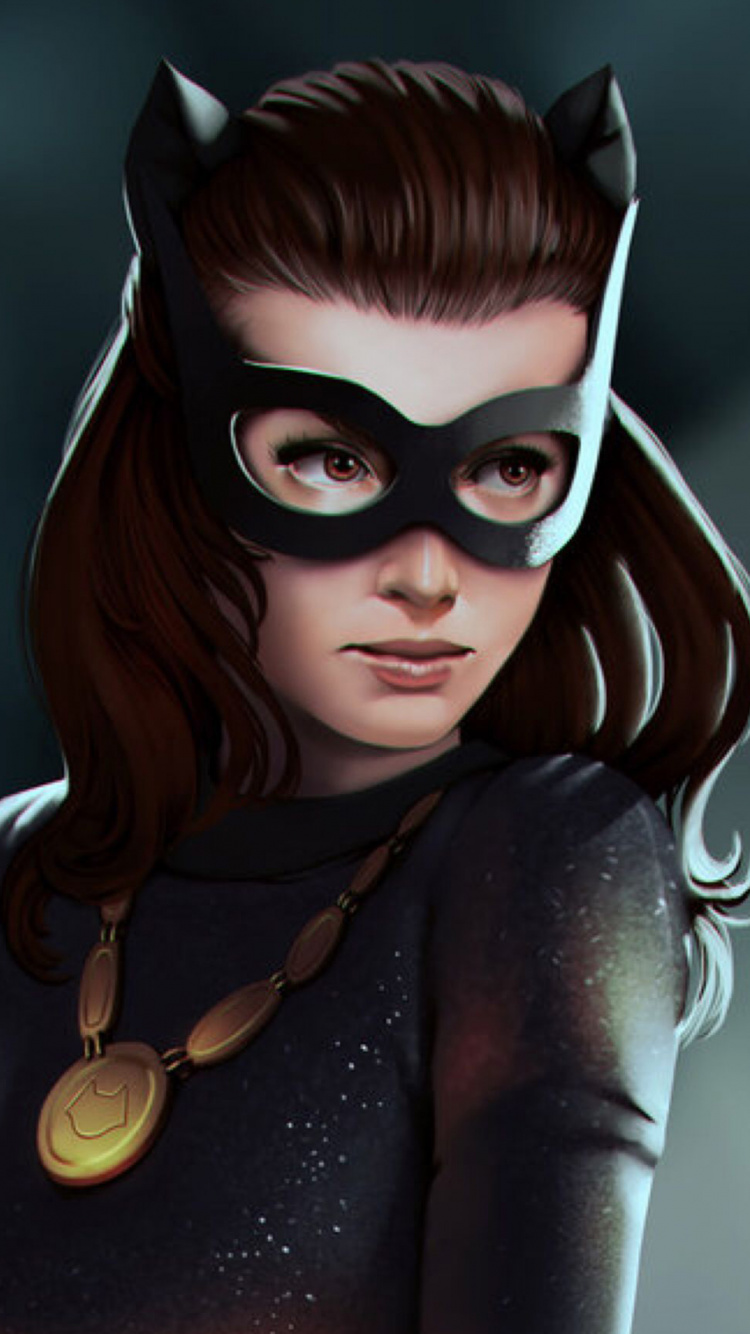 Mujer en Camisa de Manga Larga en Blanco y Negro. Wallpaper in 750x1334 Resolution