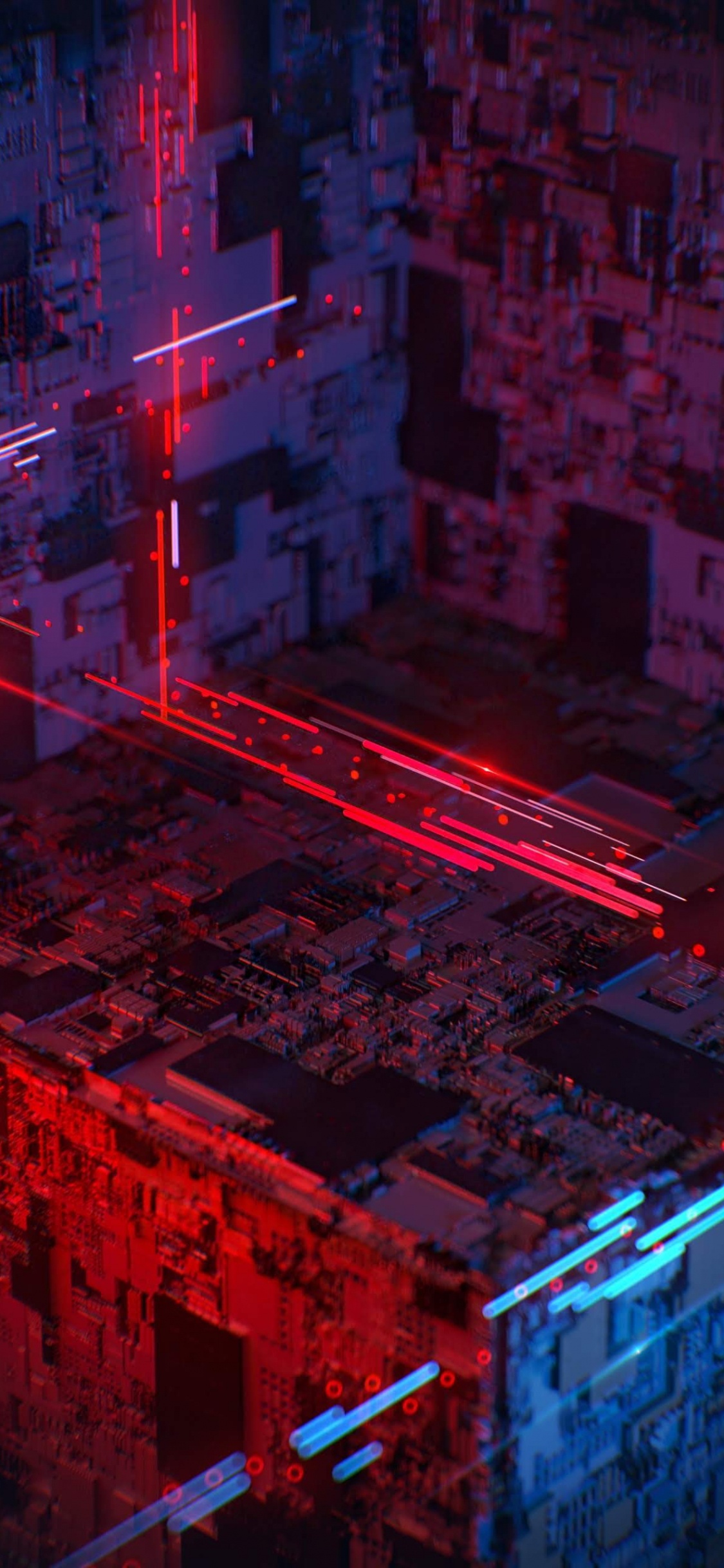 Razer, Razer Phone 2, Razer Phone, Smartphone, Rojo. Wallpaper in 1125x2436 Resolution