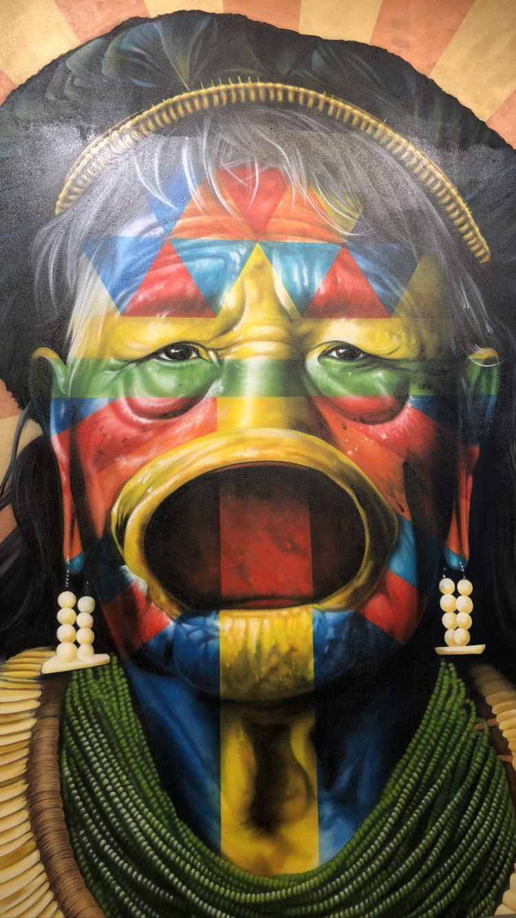 Miami, Arte Moderno, Artes Visuales, Obra de Arte, Eduardo Kobra Final 1. Wallpaper in 750x1334 Resolution