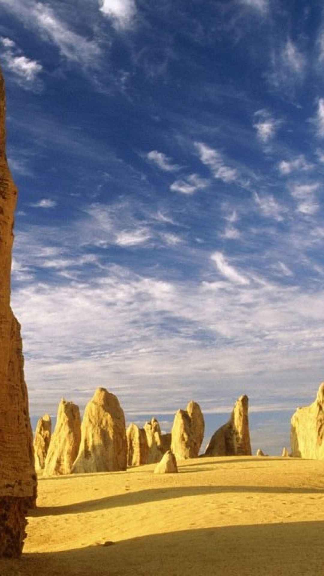 Brown Rock Formation Under Blue Sky During Daytime. Wallpaper in 1080x1920 Resolution