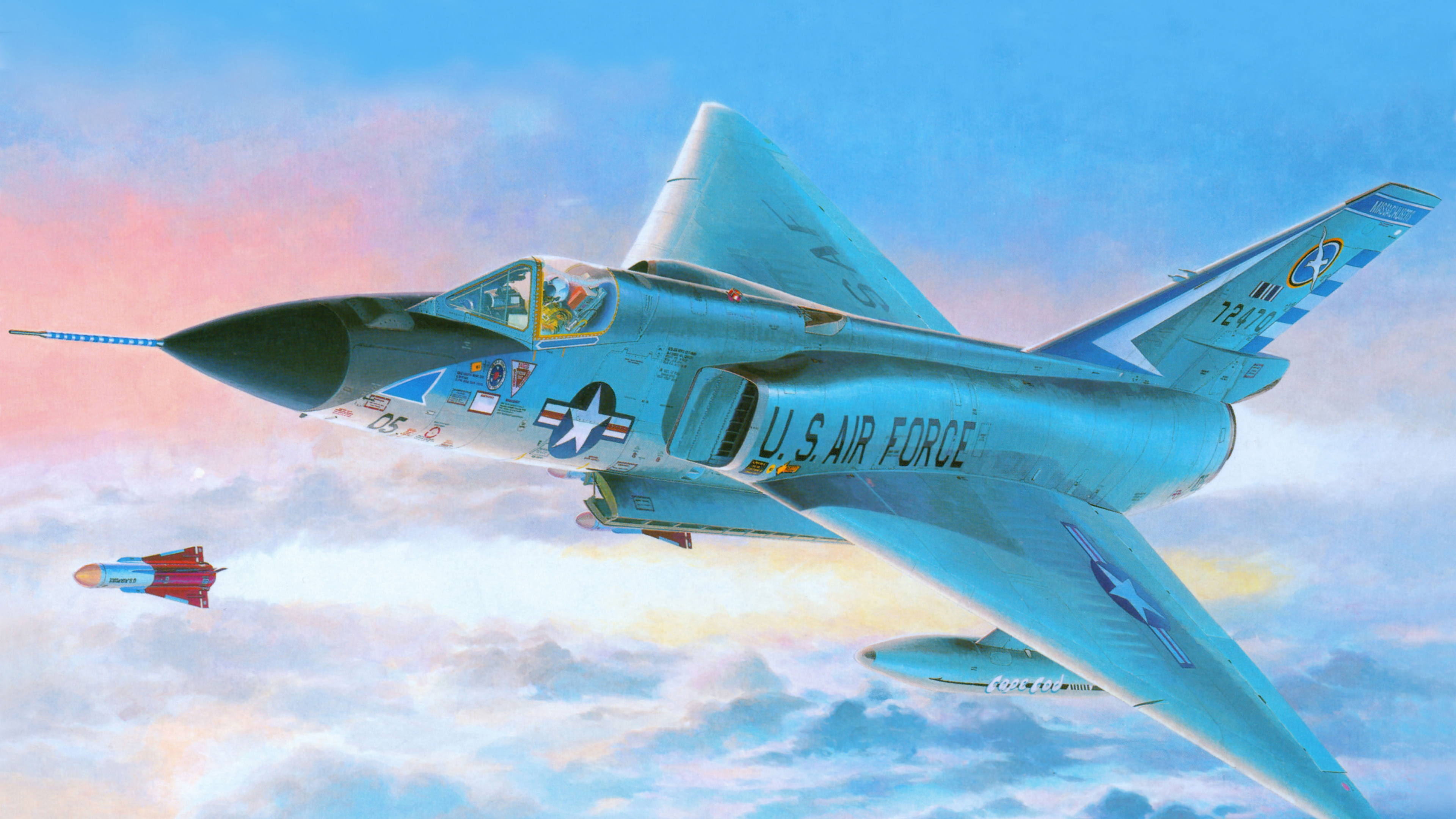 Avion à Réaction Blanc et Rouge Dans Les Airs Pendant la Journée. Wallpaper in 3840x2160 Resolution