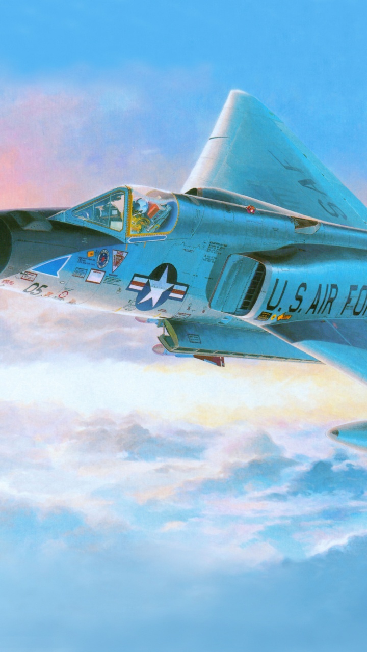 Avion à Réaction Blanc et Rouge Dans Les Airs Pendant la Journée. Wallpaper in 720x1280 Resolution