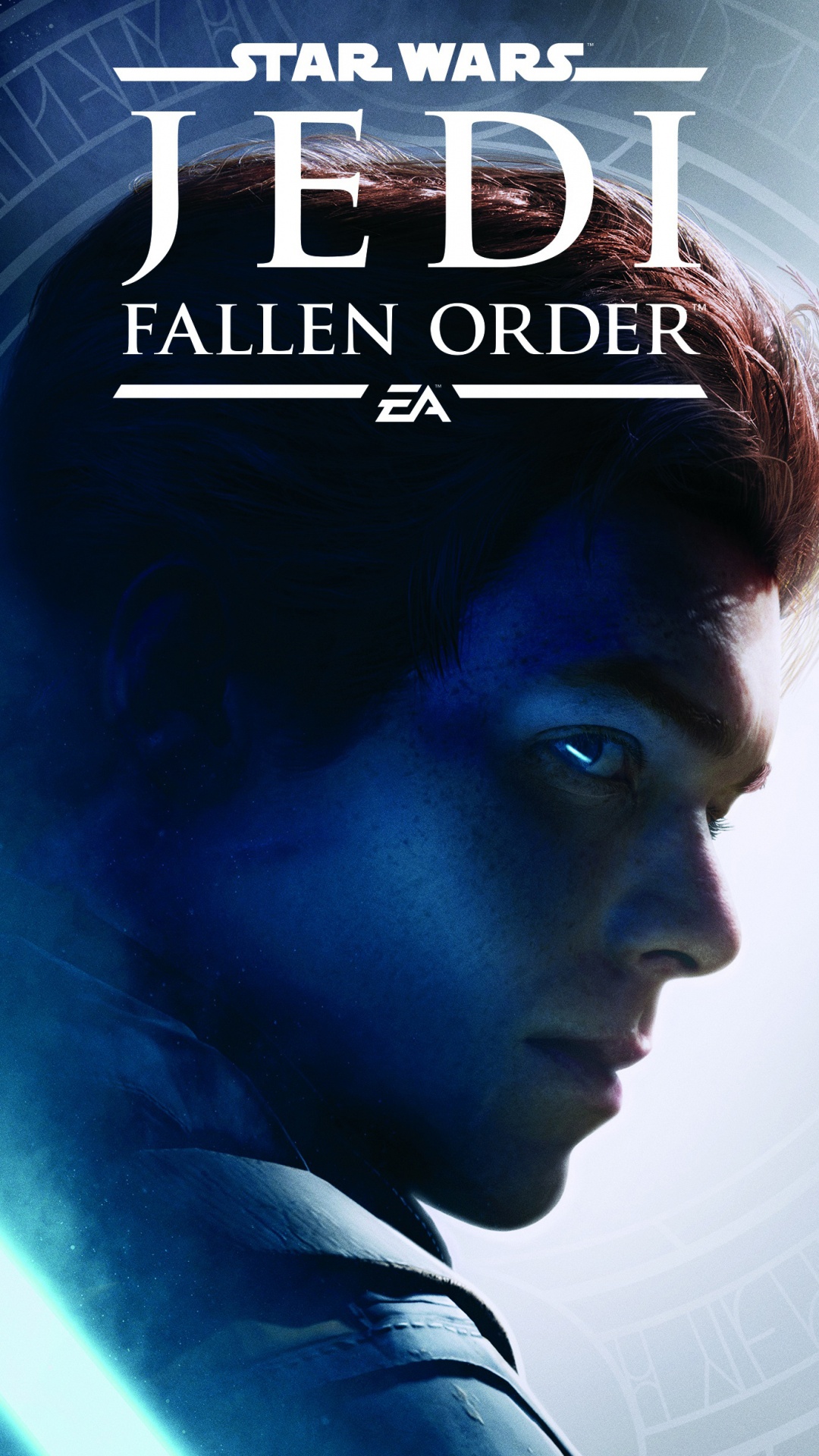 Star Wars Jedi Fallen Order, Jedi, Carátula, Cartel, Entrecejo. Wallpaper in 1080x1920 Resolution