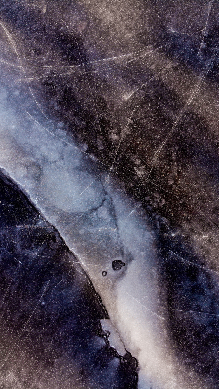 Peinture Abstraite Bleue et Blanche. Wallpaper in 750x1334 Resolution