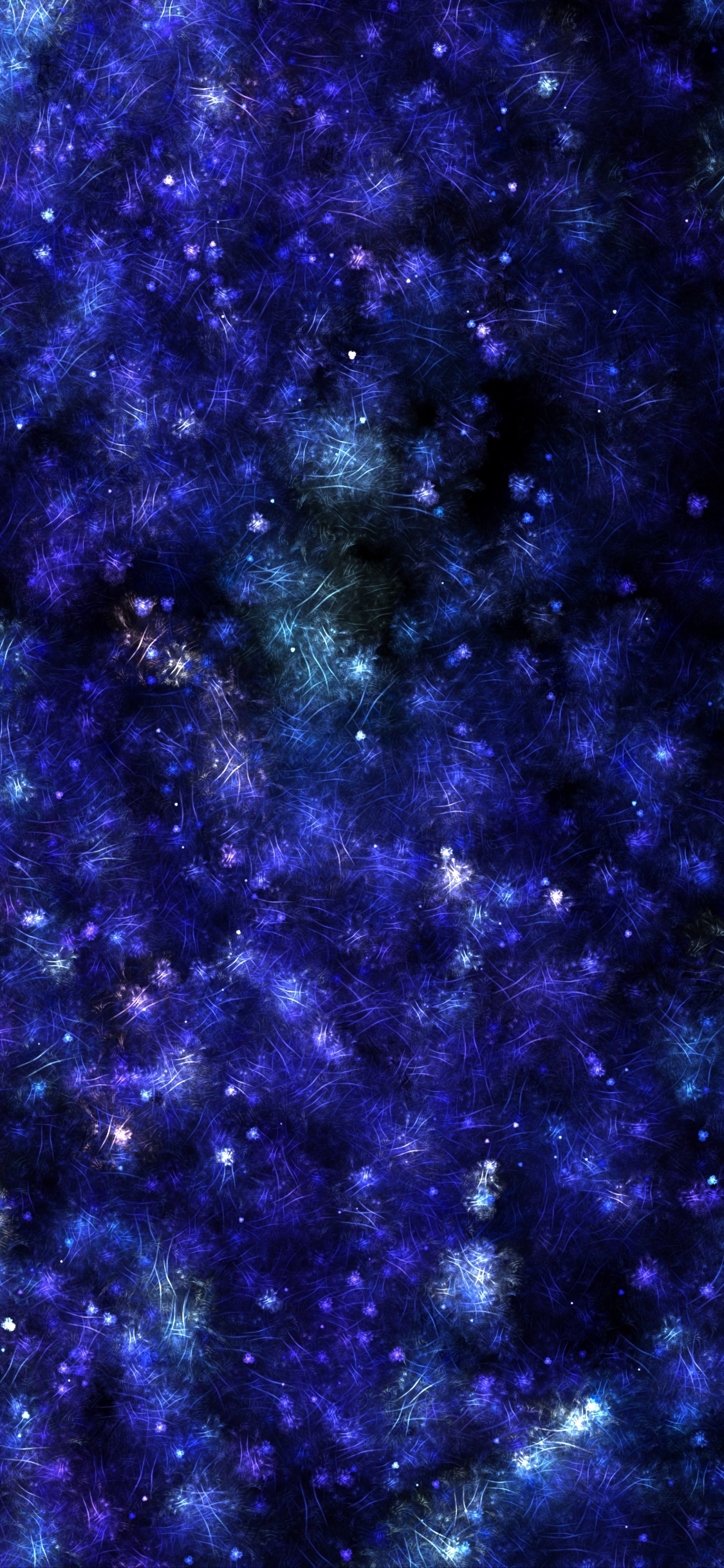 Arbol de Navidad Azul y Blanco. Wallpaper in 1125x2436 Resolution