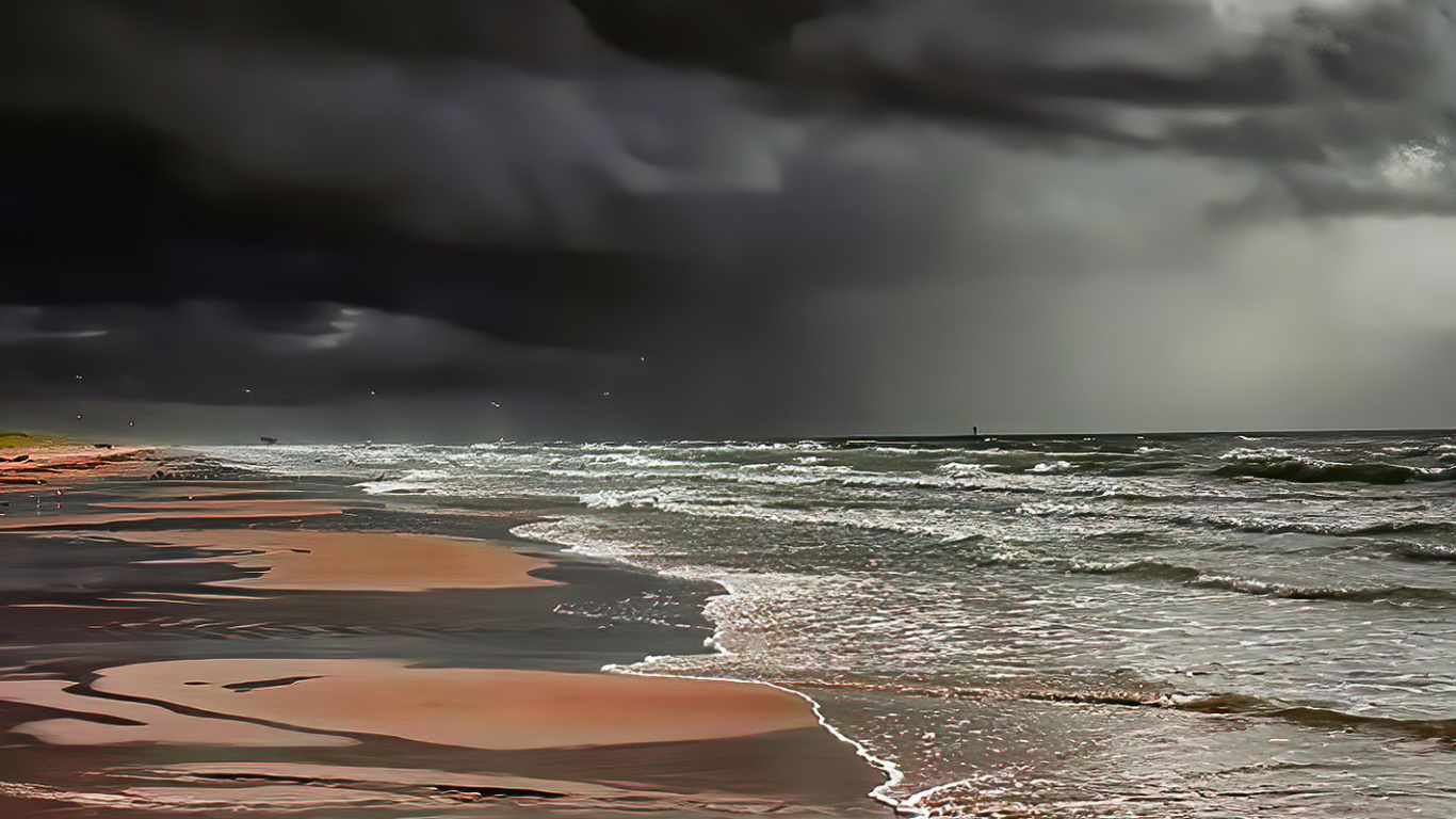 海洋, 水资源, 气氛, 自然景观, 液体 壁纸 1366x768 允许