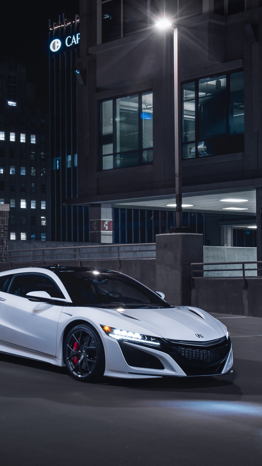 2019 Ac歌NSX, 讴歌, 本田, 超级跑车, 车灯 壁纸 1080x1920 允许